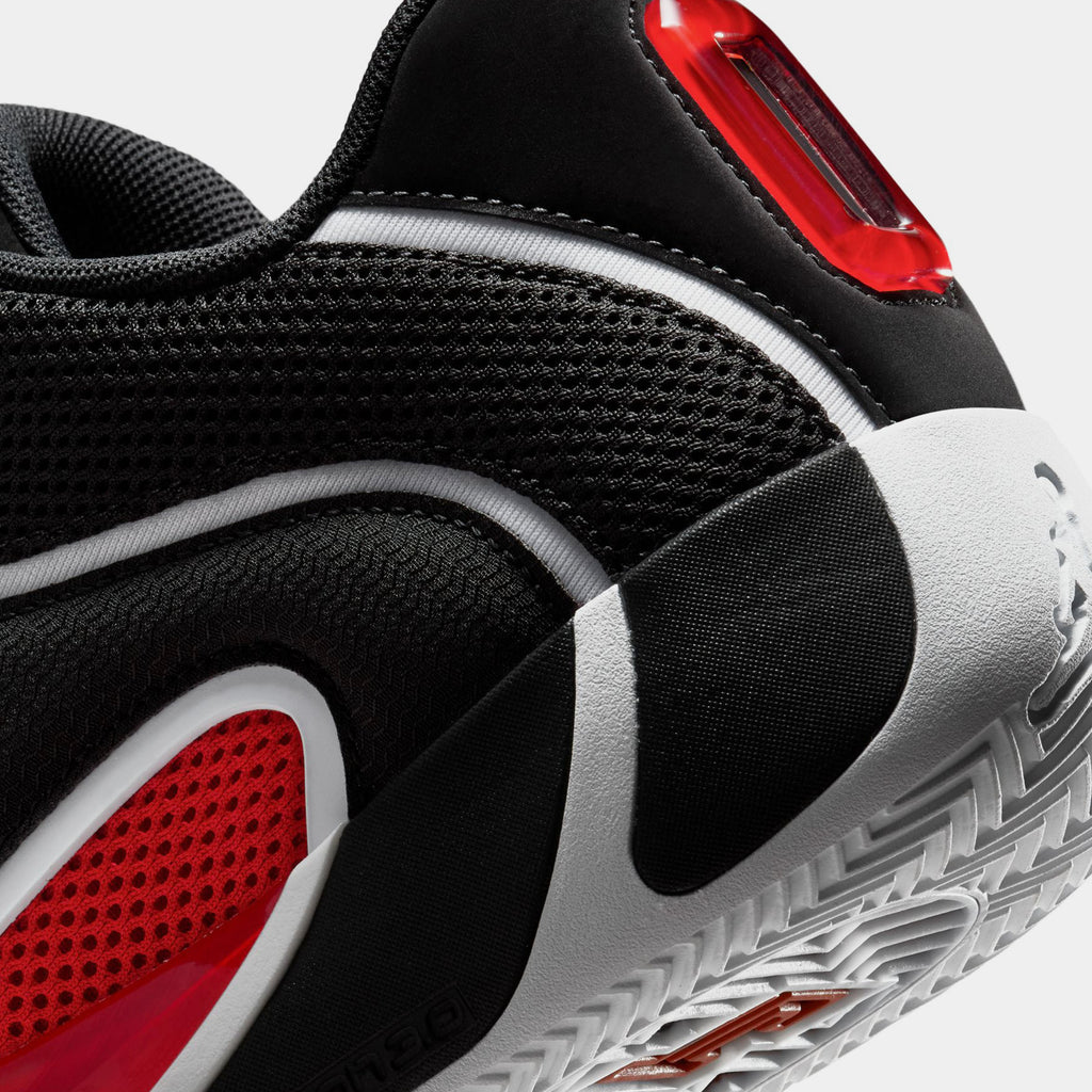 Tatum 4 Mens Basketball Shoes (Black/University Red/White)
