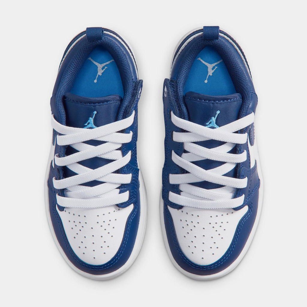 Air Jordan 1 Low Alt Preschool Lifestyle Shoes (Midnight Navy/University Blue/White)
