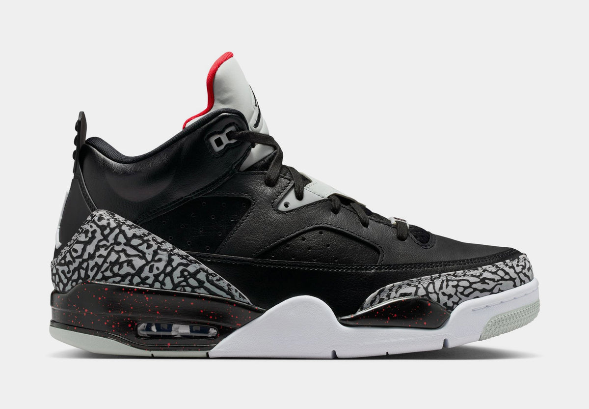 Son Of Mars Mens Lifestyle Shoes (Black/University Red/Grey Mist/Black)