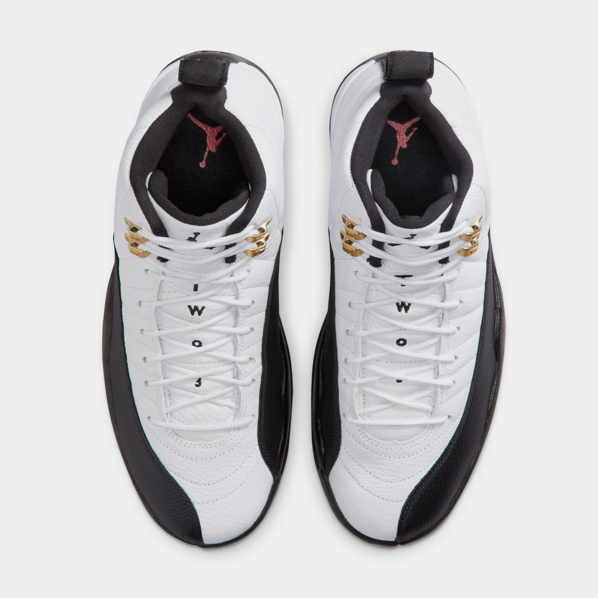 Air Jordan 12 Retro Taxi Mens Lifestyle Shoes (White/Black/Taxi)