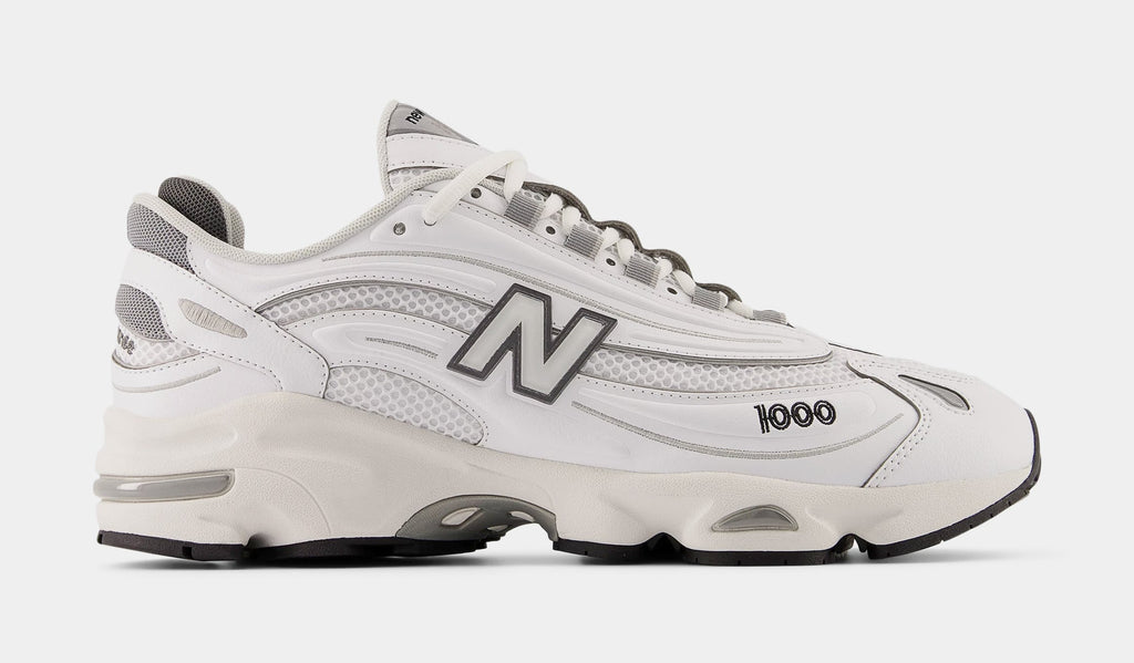 1000 Mens Running Shoes (White/Silver)