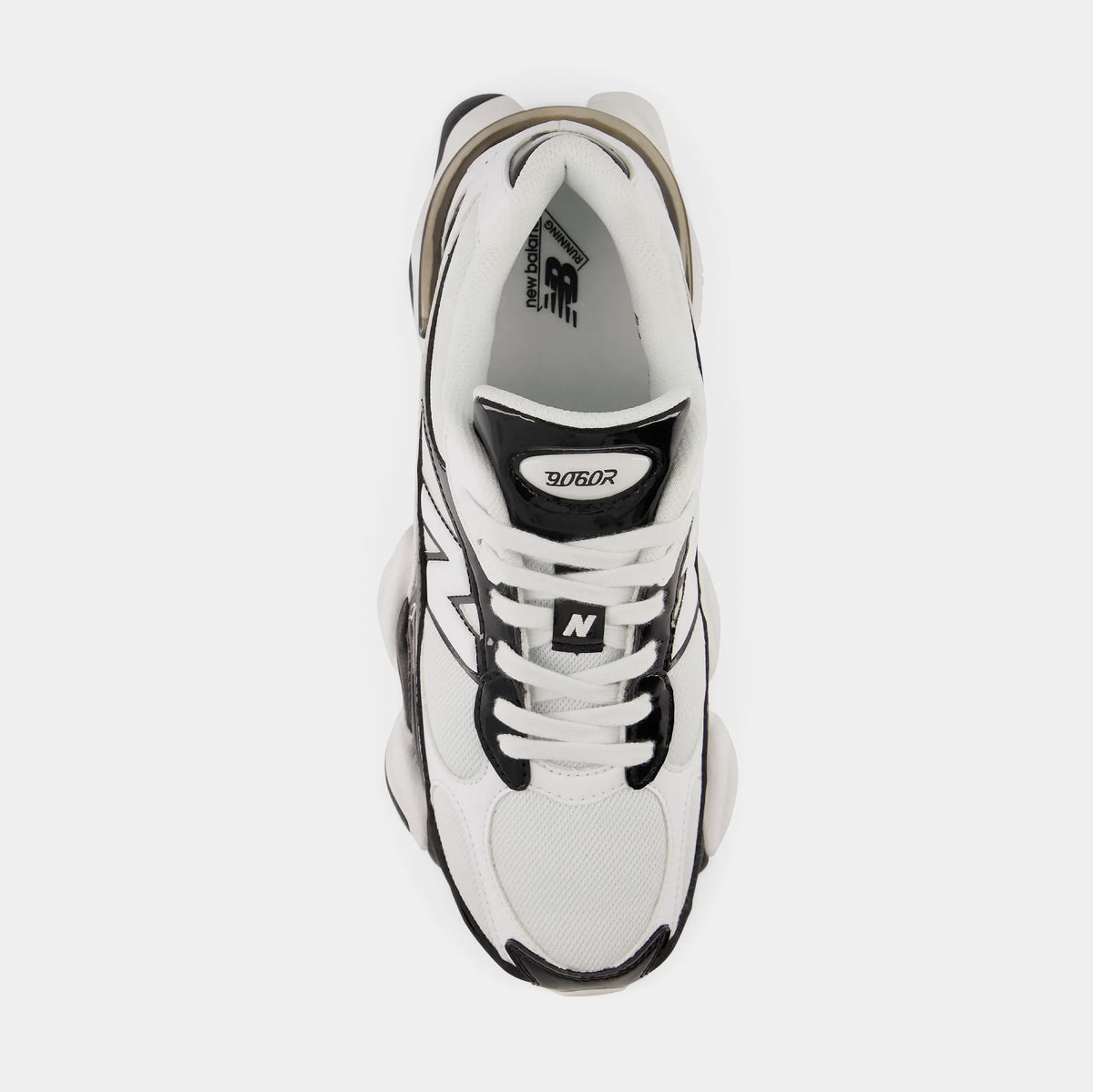 9060R Mens Lifestyle Shoes (Black/White)