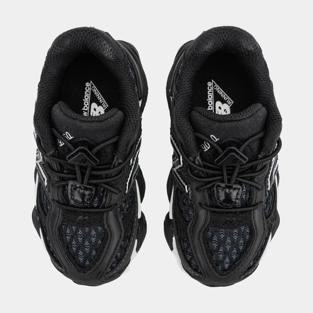 Shoe Palace Exclusive 9060 Infant Toddler Lifestyle Shoes (Black/Silver)