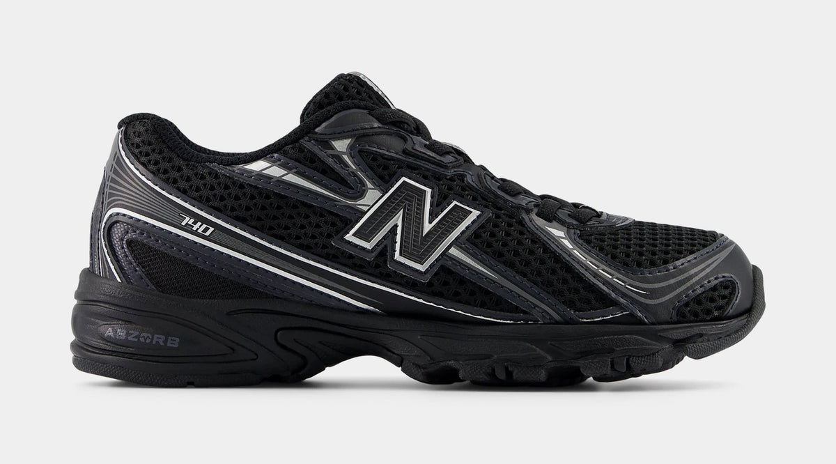 740 Preschool Running Shoes (Black/Silver Metallic)