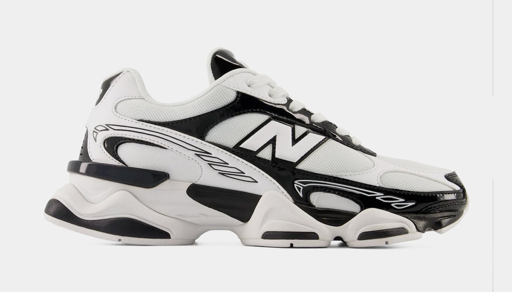 9060R Mens Lifestyle Shoes (Black/White)