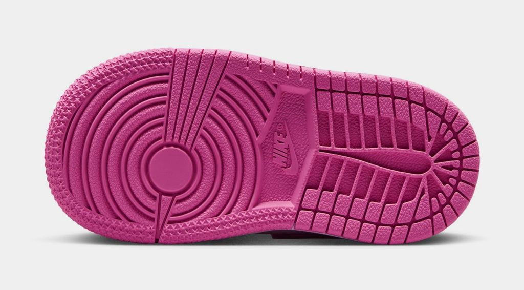 Jordan 1 Low Infant Toddler Lifestyle Shoes (China Rose/Pink Foam/White)