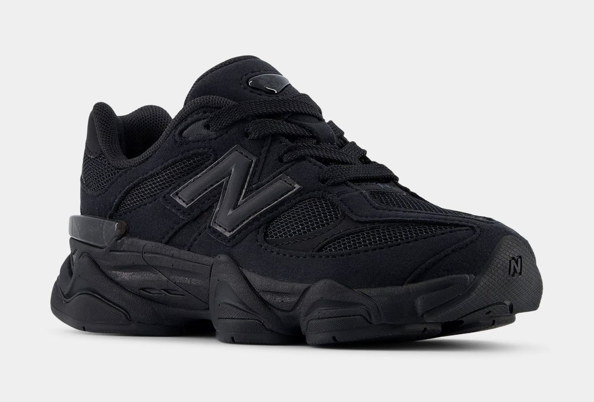 9060 Preschool Lifestyle Shoes (Triple Black)