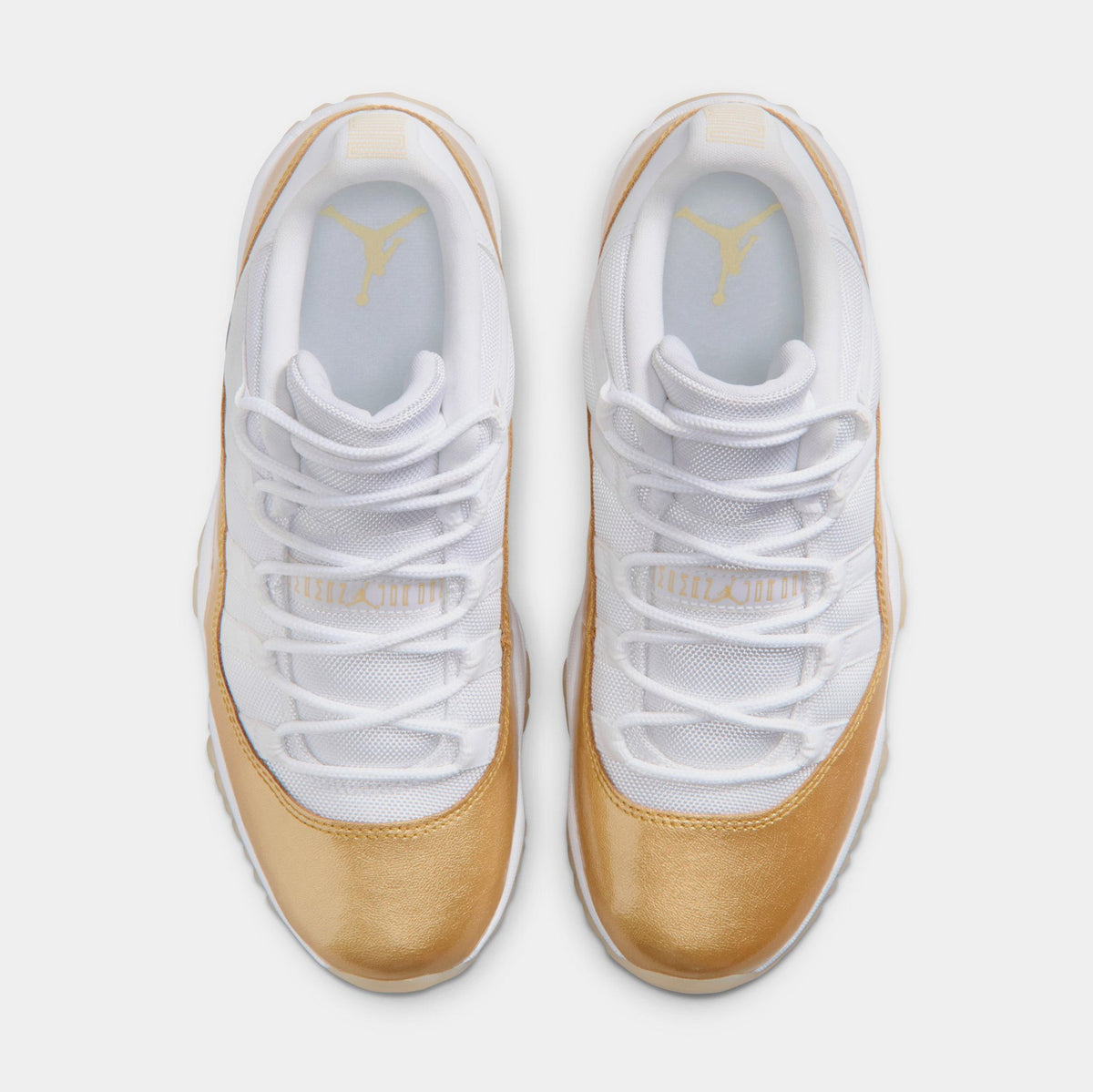 Air Jordan 11 Retro Low Mothers Day Womens Lifestyle Shoes (White/Metallic Gold/Team Gold) Free Shipping