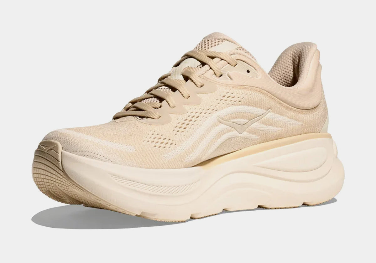Bondi 9 Mens Running Shoes (Oatmeal/Oat Milk)