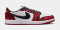 Air Jordan 1 Retro Low OG Garden Mens Lifestyle Shoes (Black/Varsity Red/Summit White)