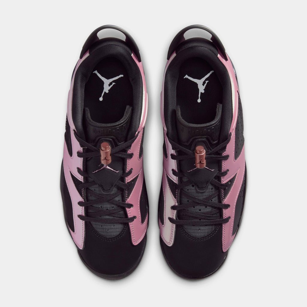Air Jordan 6 Retro Low Metamorphosis Womens Lifestyle Shoes (Black/Black/Desert Berry)