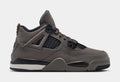Air Jordan 4 Retro Cave Stone And Black Preschool Lifestyle Shoes (Cave Stone/Black/Phantom)