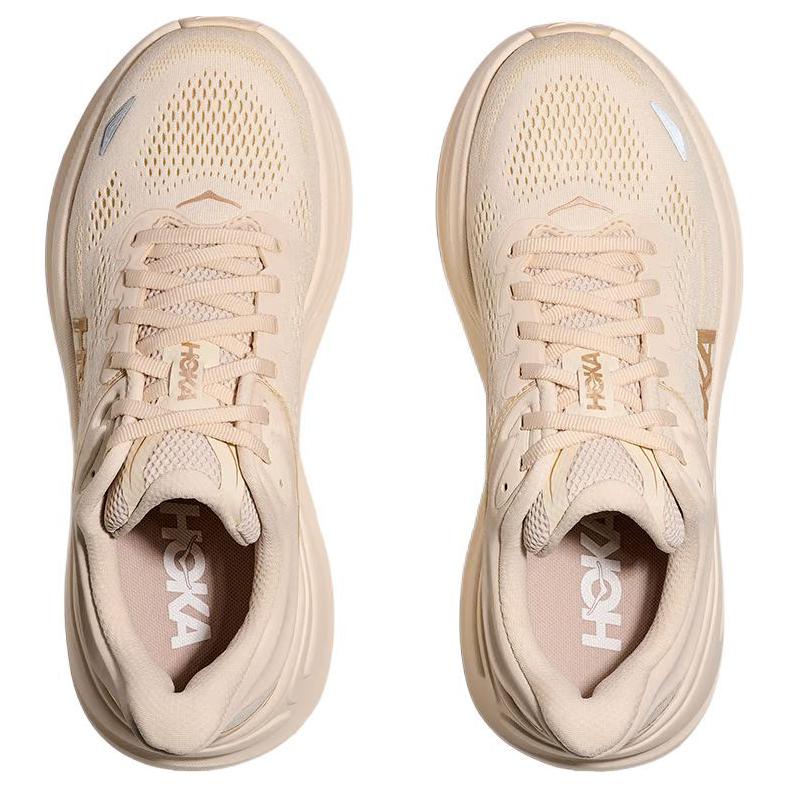 HOKA Bondi 9 Vanilla Birch Women's Running Shoes