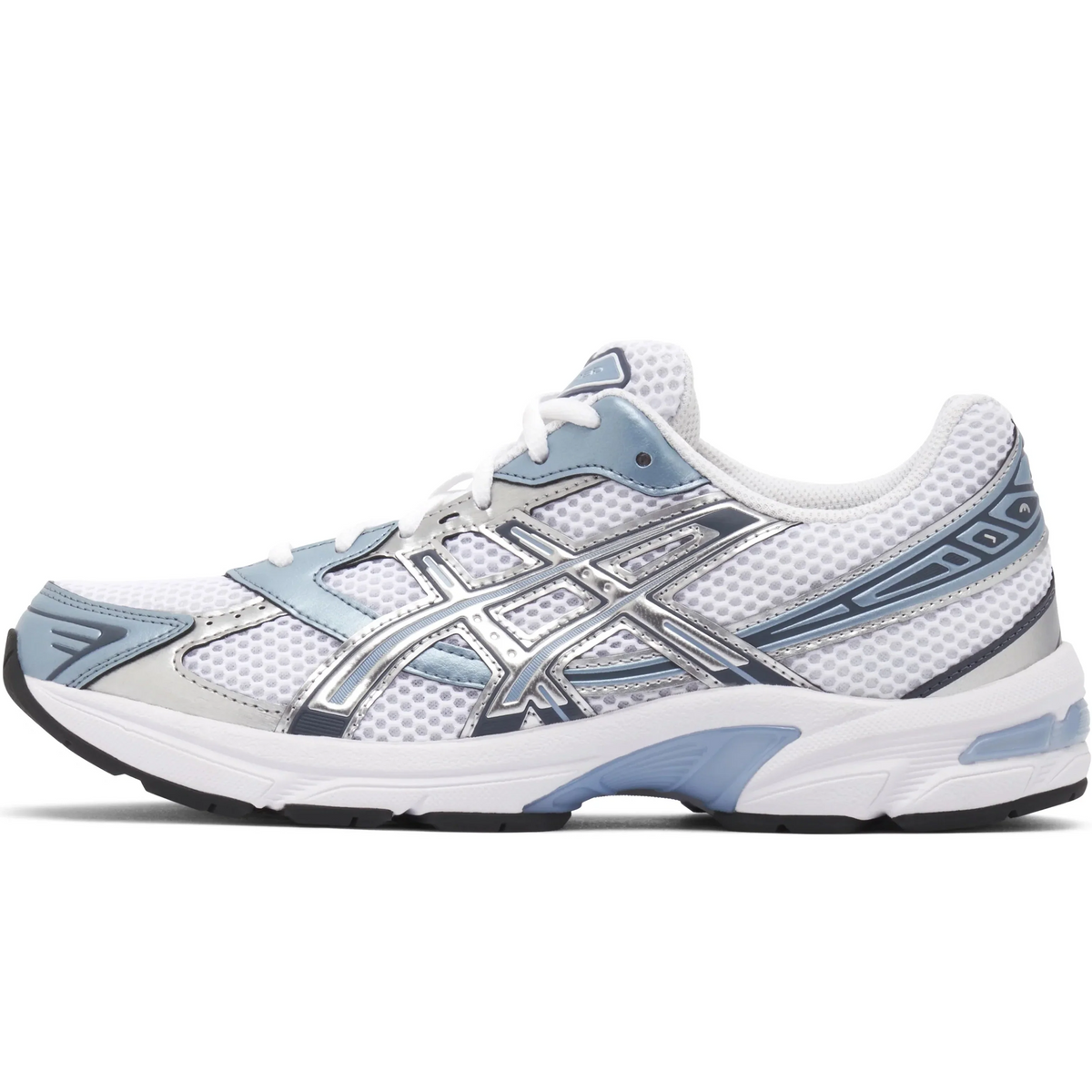ASICS Gel-1130 White Silver Blue Sneakers