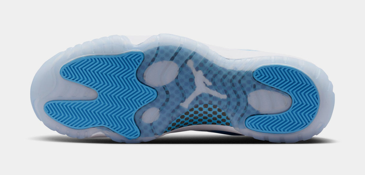 Air Jordan 11 Retro Low University Blue Mens Lifestyle Shoes (White/University Blue/Black)