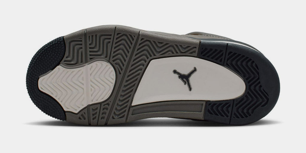 Air Jordan 4 Retro Cave Stone And Black Preschool Lifestyle Shoes (Cave Stone/Black/Phantom)