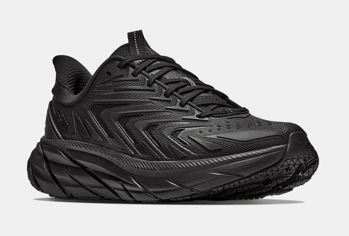 Clifton UTL Mens Running Shoes (Black/Black)