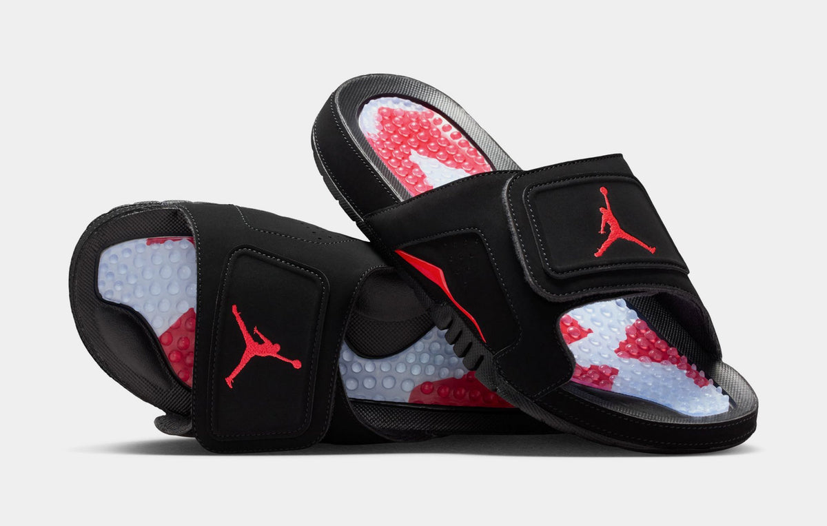 Hydro VI Retro Slide Mens Sandals (Black/Infrared 23)