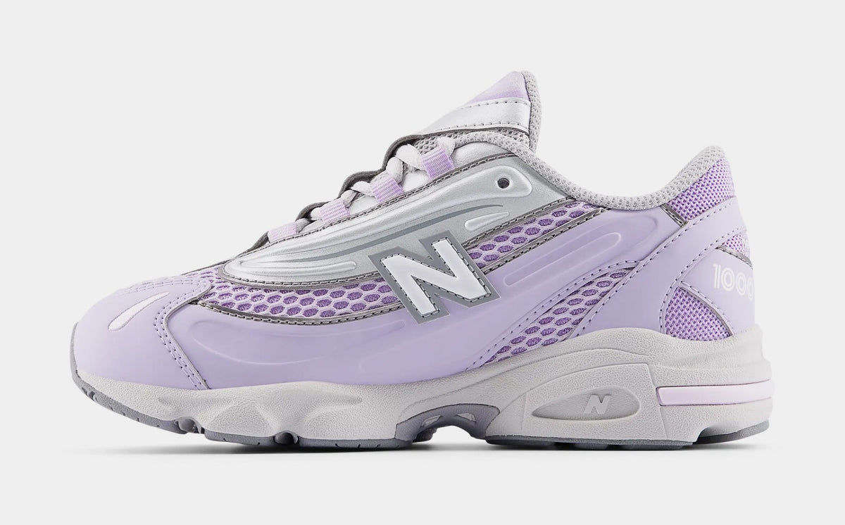1000 Preschool Running Shoes (Bright Lavender/Light Silver Metallic)
