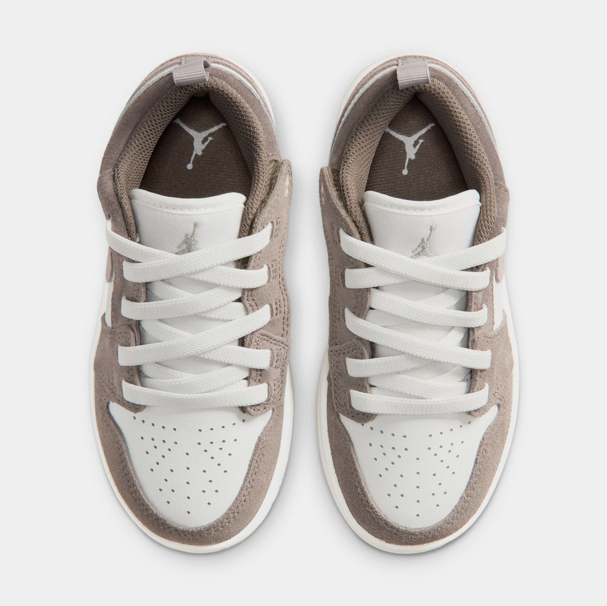 Air Jordan 1 Low Alt Preschool Lifestyle Shoes (Olive Grey/Enigma Stone/Summit White)