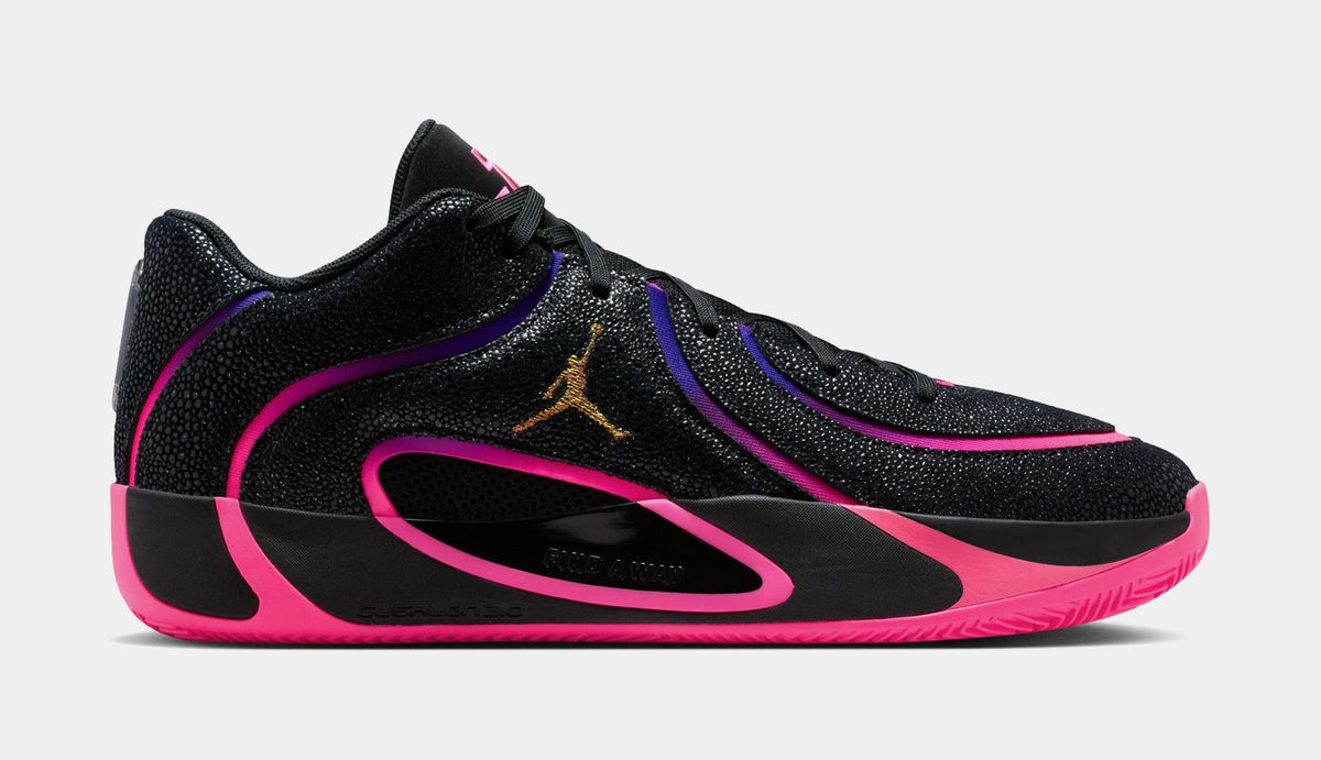Tatum 4 Smooth Soul Vol.2 Mens Basketball Shoes (Black/Hyper Pink/Fierce Purple)