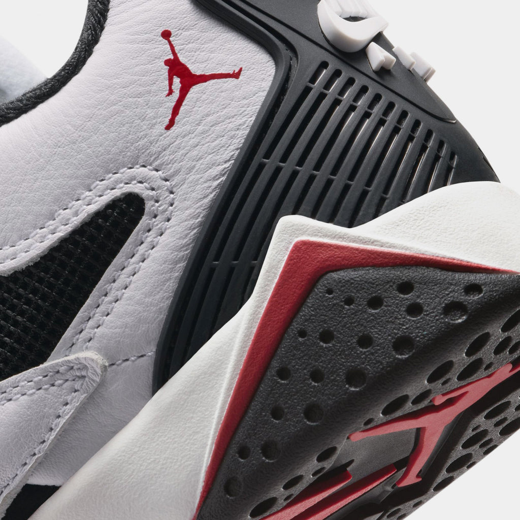 Air Jordan MVP 92 Grade School Basketball Shoes (White/Gym Red/Black)