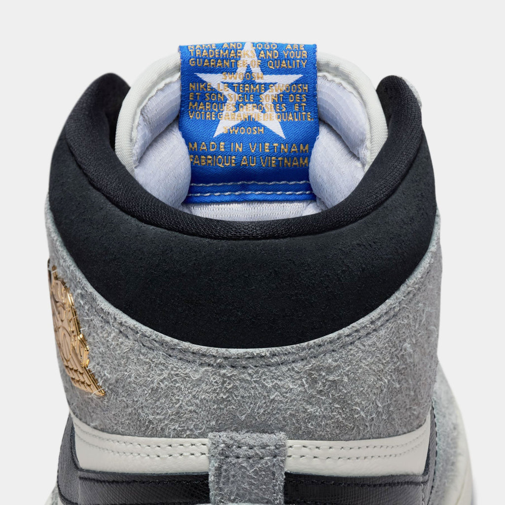 Air Jordan 1 Retro High OG Cool Grey Mens Lifestyle Shoes (Cool Grey/Black/Sail/Game Royal/White)