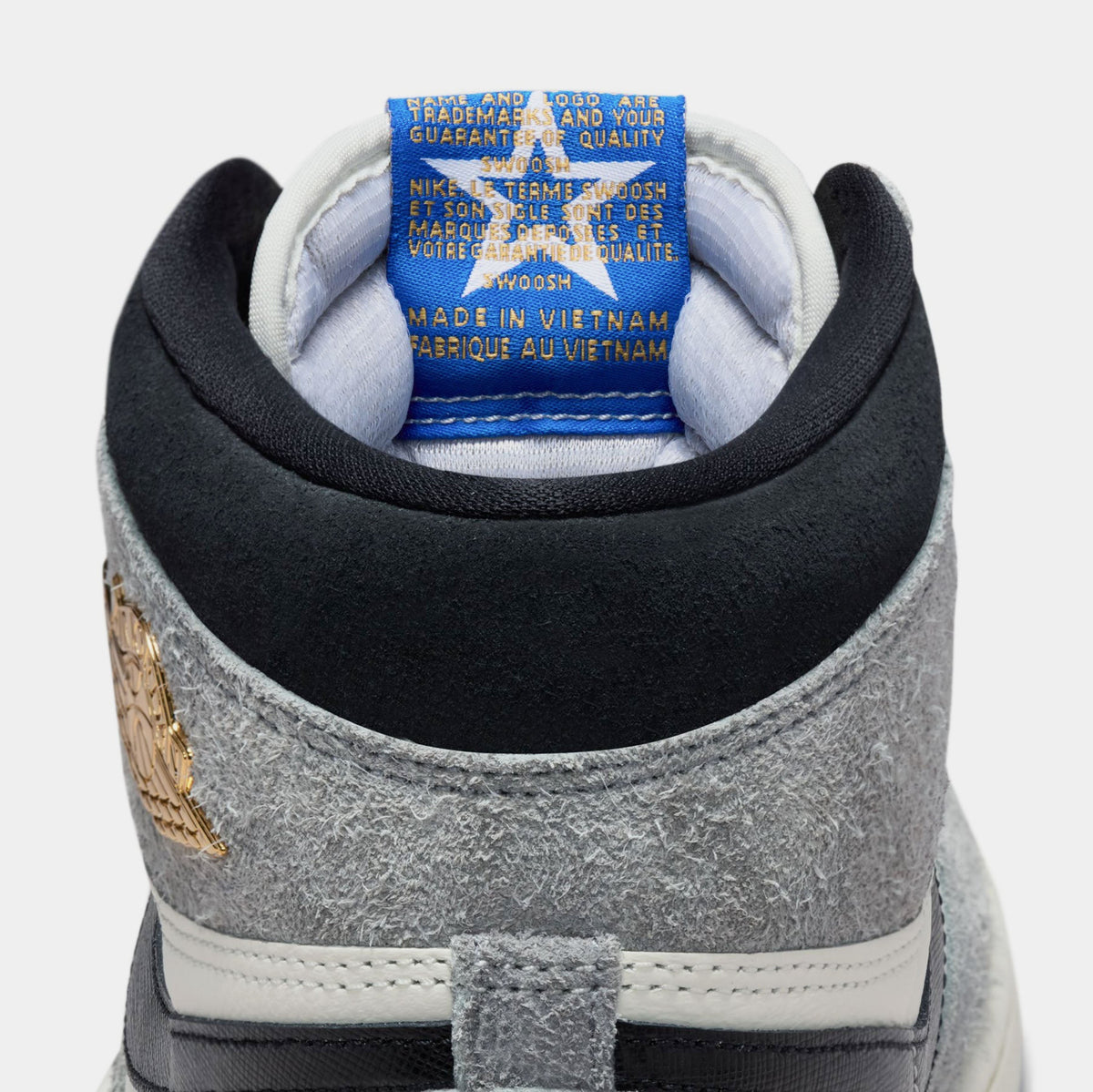 Air Jordan 1 Retro High OG Cool Grey Mens Lifestyle Shoes (Cool Grey/Black/Sail/Game Royal/White)