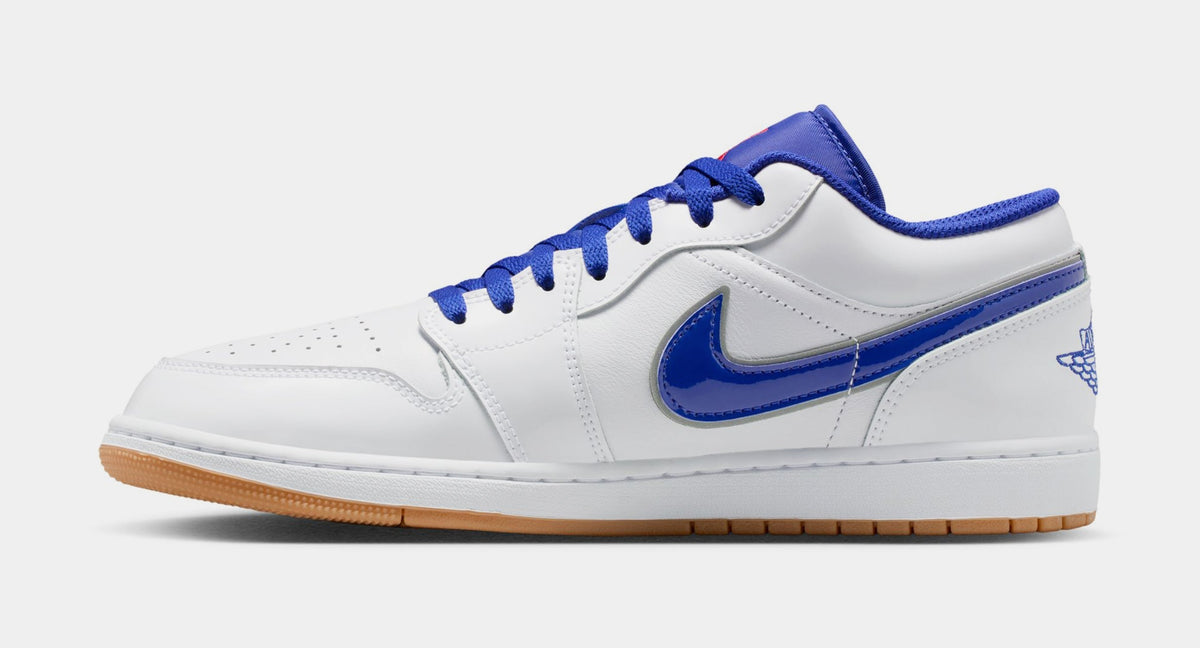 Air Jordan 1 Low SE Mens Lifestyle Shoes (White/University Red/Old Royal)
