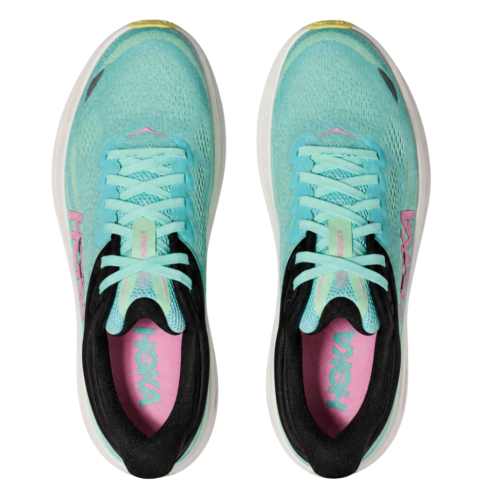 HOKA Bondi 9 Blue Spark Mint Fluorite Women's Running Shoes