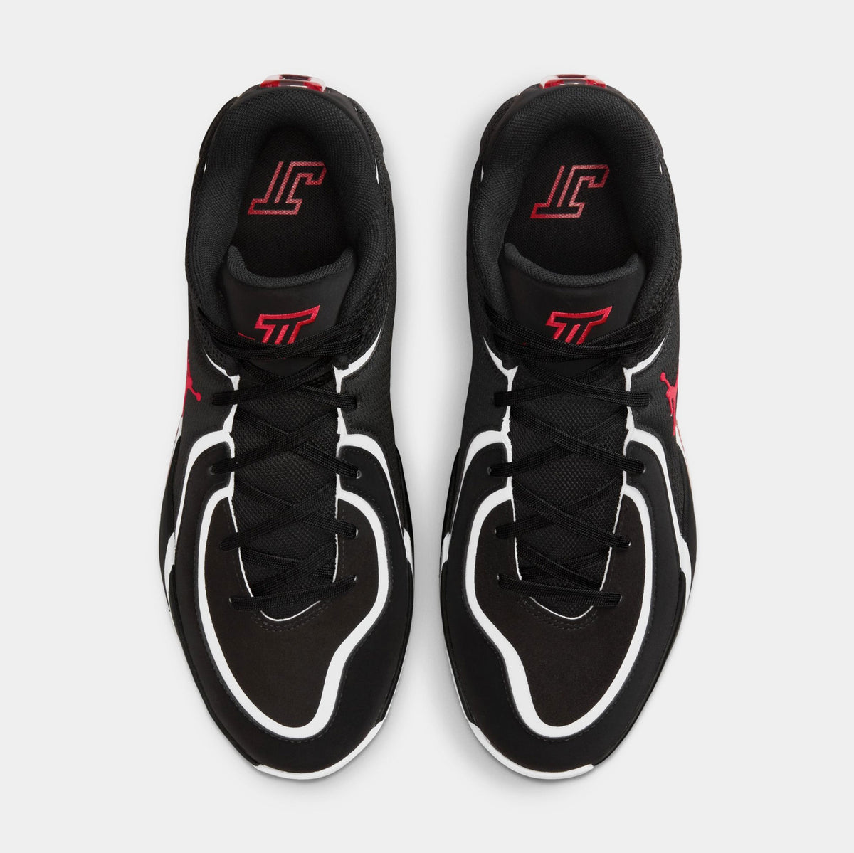 Tatum 4 Mens Basketball Shoes (Black/University Red/White)