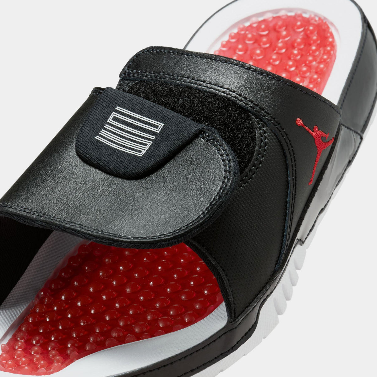 Hydro XI Retro Slides Mens Sandals (Black/White/Gym Red)