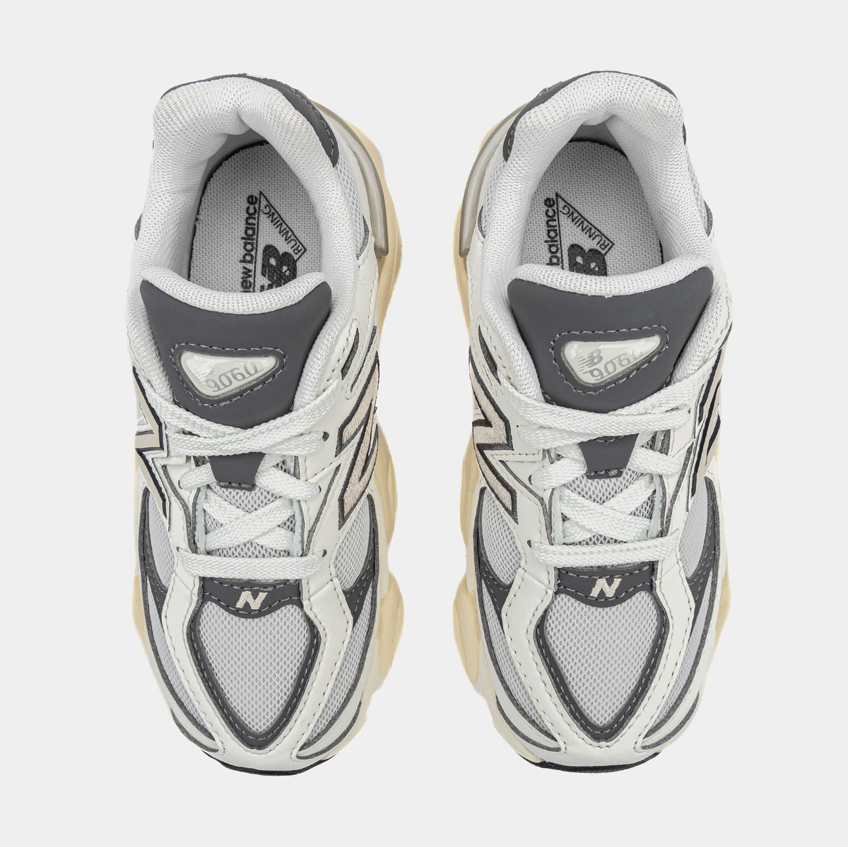 9060 Preschool Running Shoes (Sea Salt/Castle Rock)