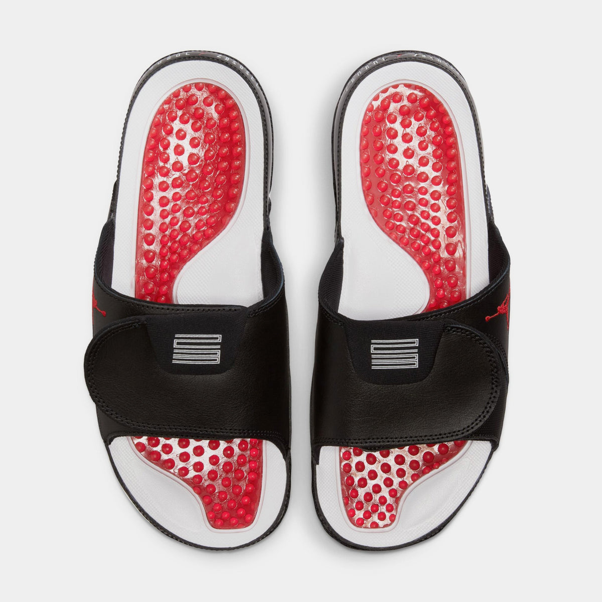 Hydro XI Retro Slides Mens Sandals (Black/White/Gym Red)