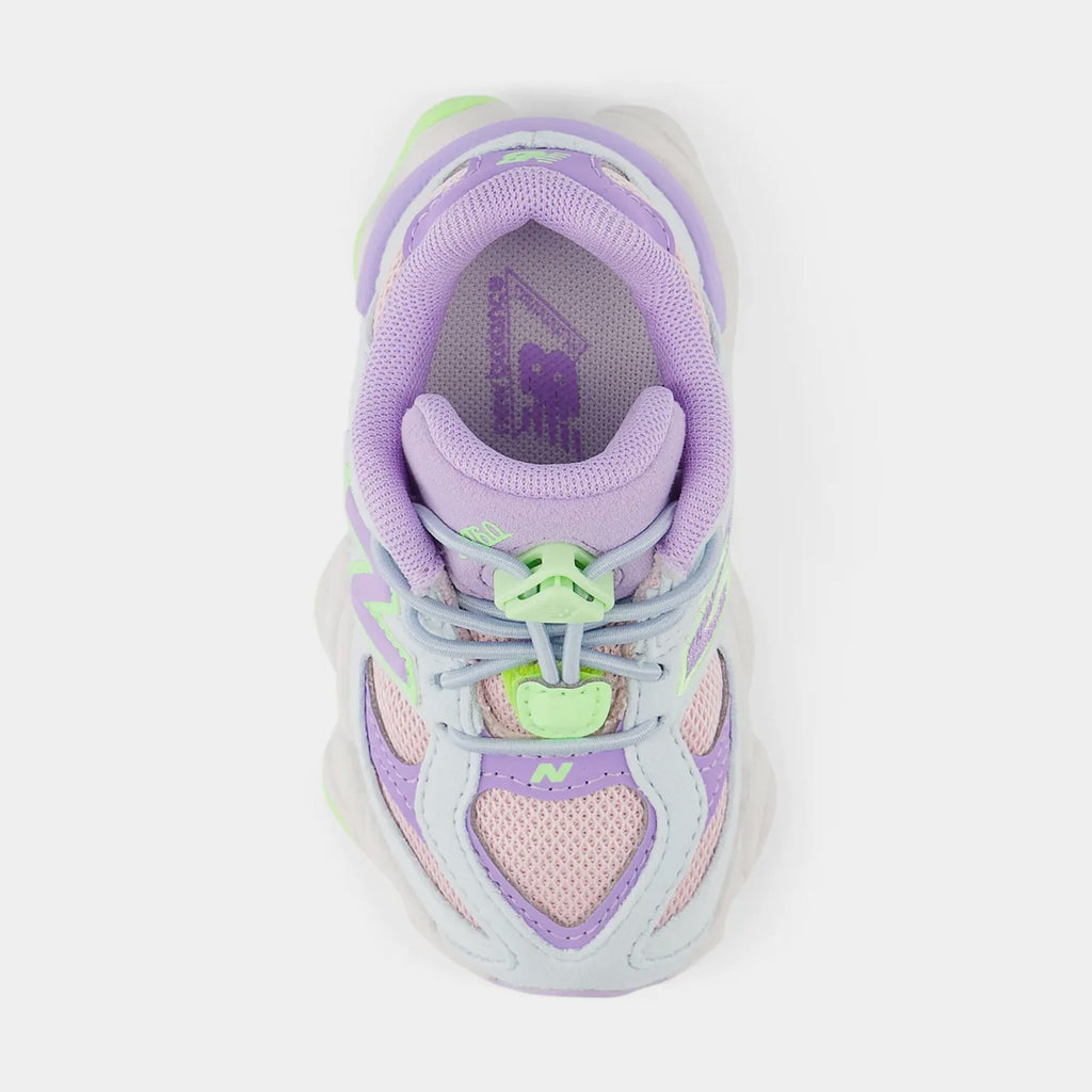 9060 Infant Toddler Lifestyle Shoe (Frosted Glass/Lilac Glow)