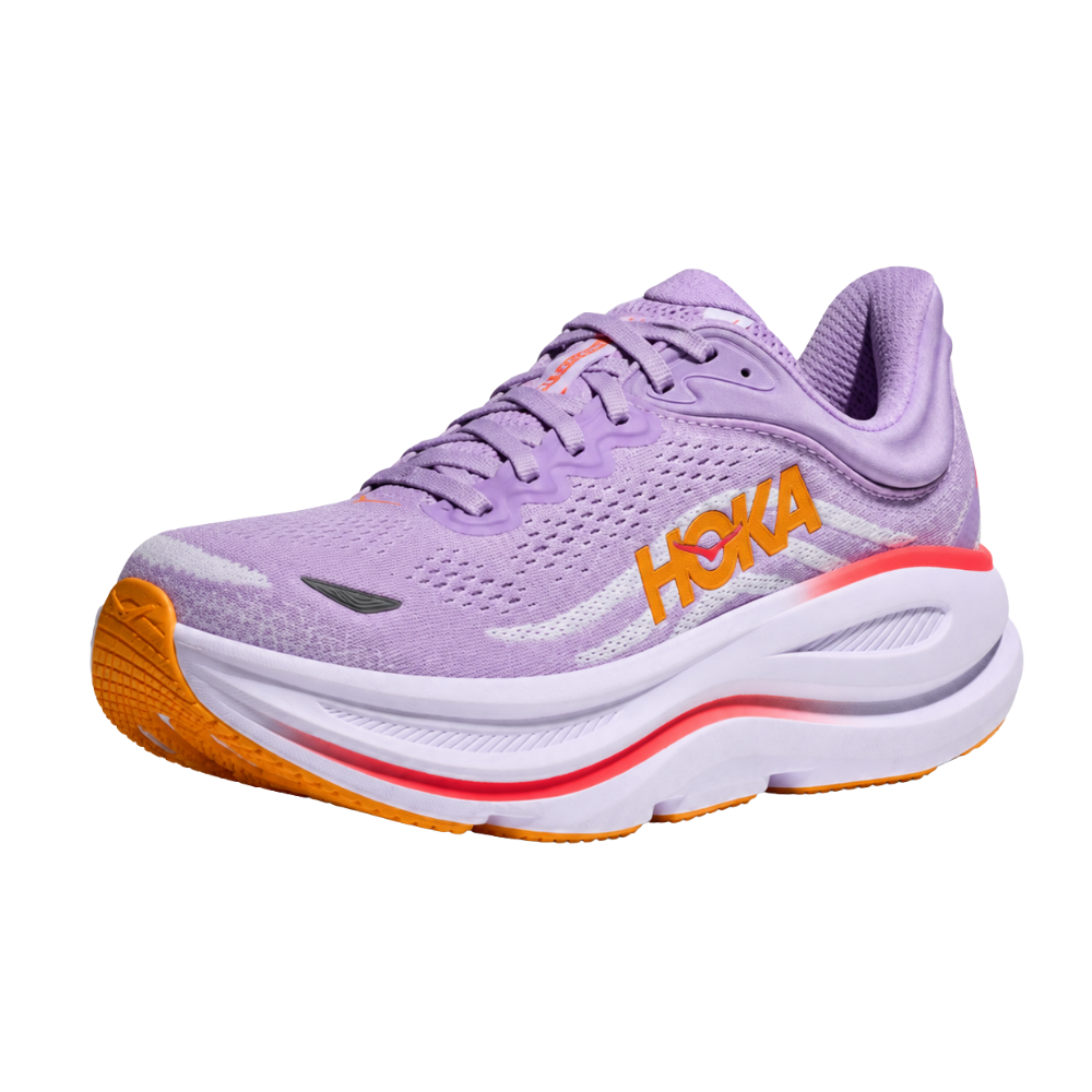 HOKA Bondi 9 Aster Flower Starlight Glow Women's Running Shoes