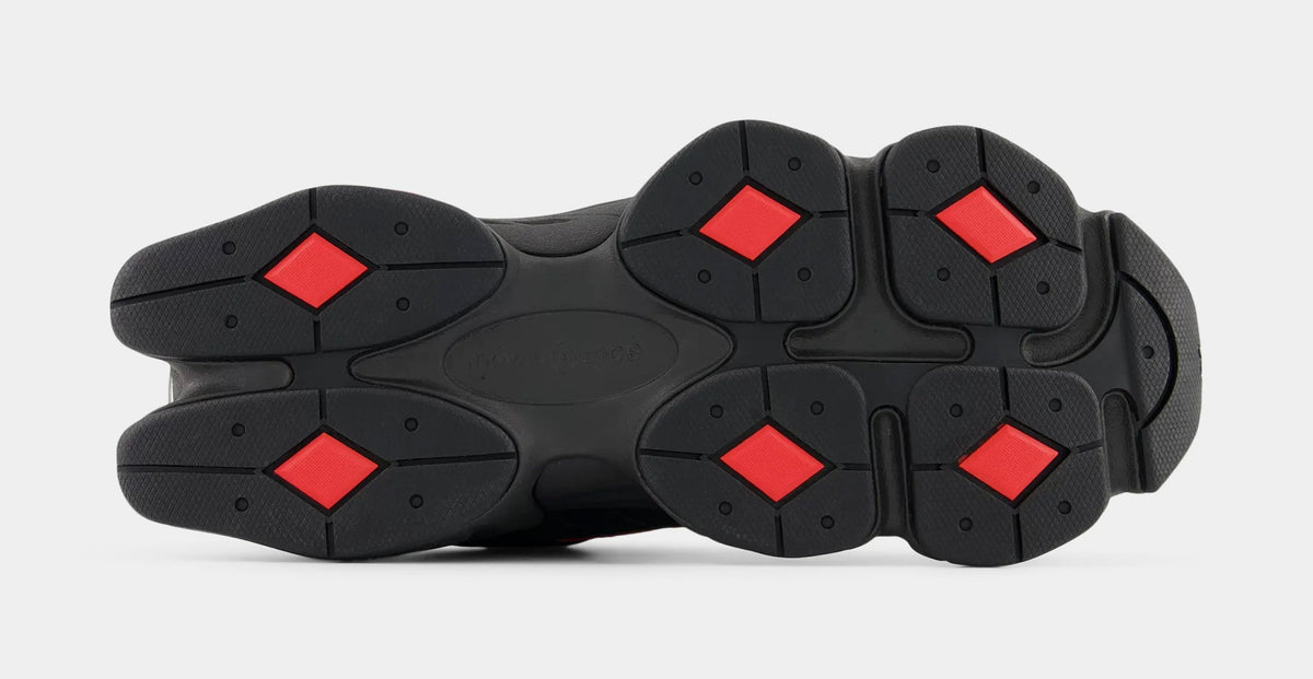 9060 Mens Lifestyle Shoes (Black/Red)