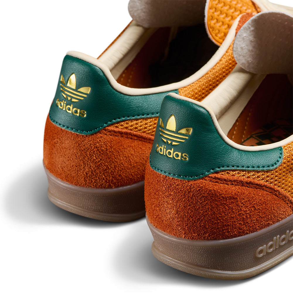 ADIDAS X HARDIES GAZELLE INDOOR RUSTIC ORANGE / COLLEGIATE GREEN / GUM