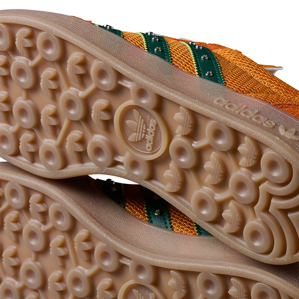 ADIDAS X HARDIES GAZELLE INDOOR RUSTIC ORANGE / COLLEGIATE GREEN / GUM