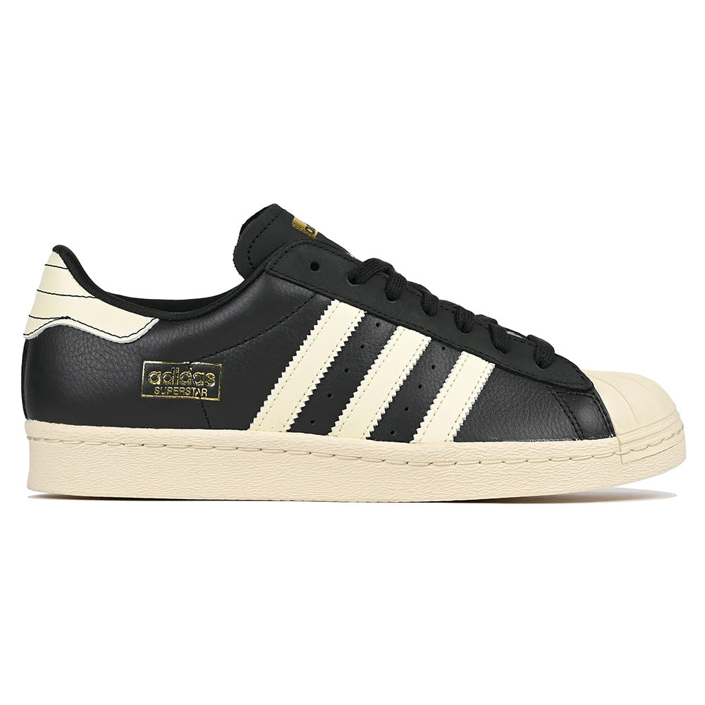 ADIDAS SUPERSTAR 80 ADV CORE BLACK / CREAM WHITE / METALLIC GOLD