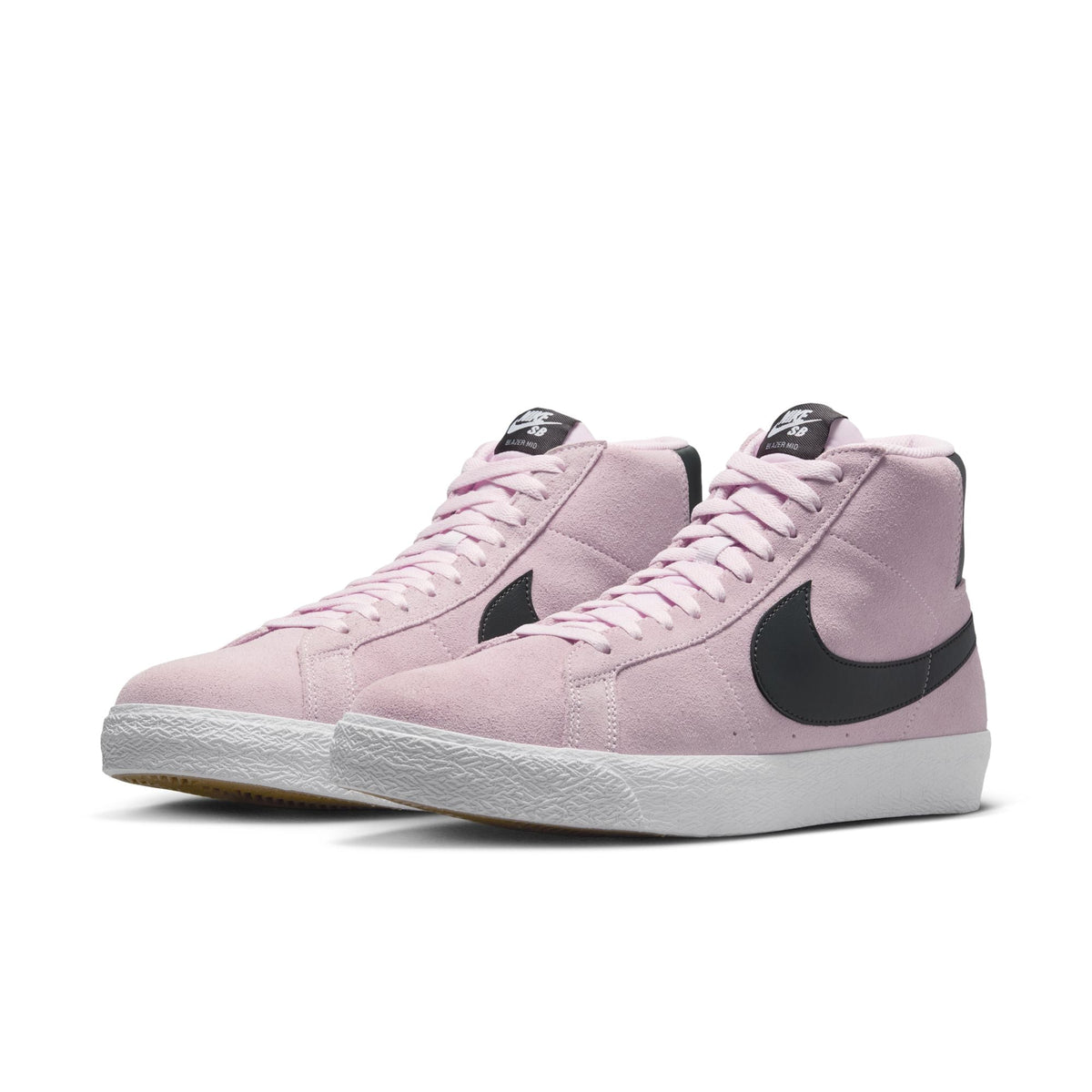 NIKE SB BLAZER MID PINK FOAM/ANTHRACITE-WHITE-GUM YELLOW
