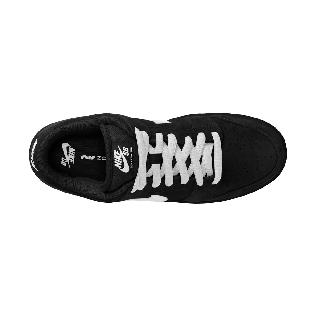 NIKE SB DUNK LOW PRO BLACK / WHITE-BLACK-GUM LIGHT BROWN