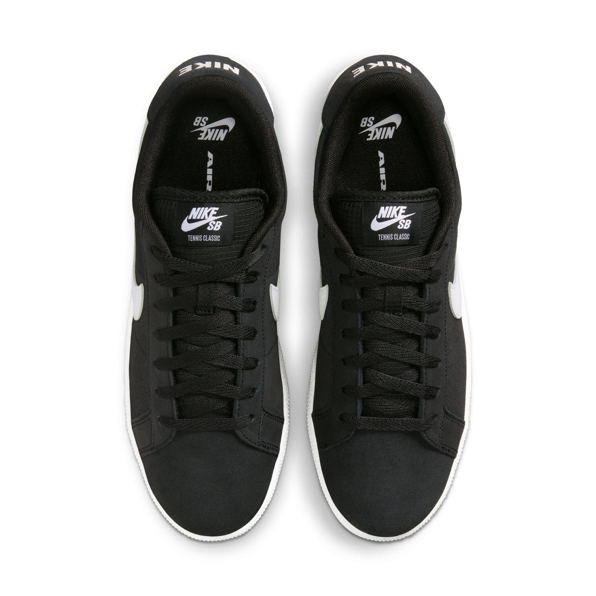 NIKE SB ZOOM TENNIS CLASSIC BLACK / WHITE-WHITE