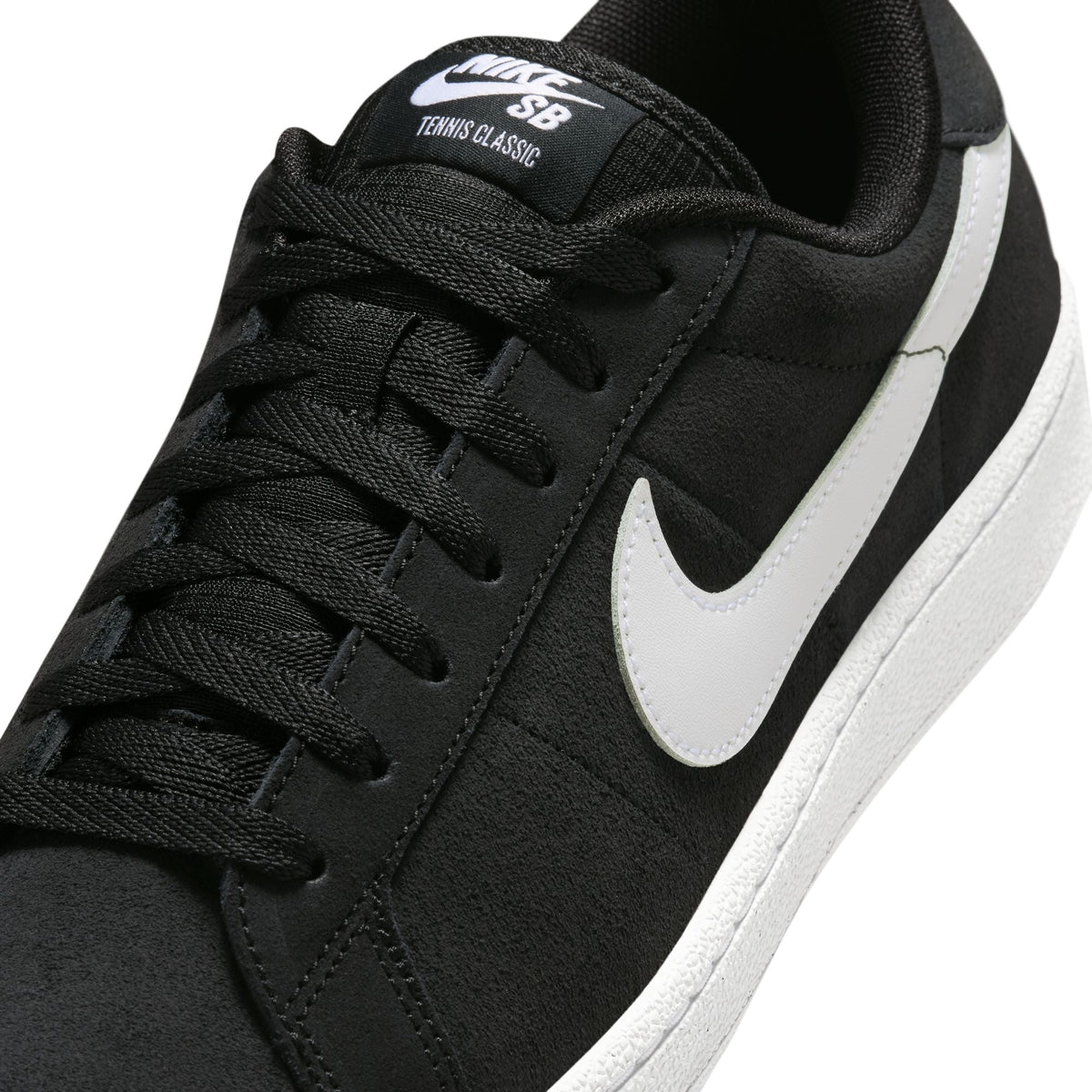 NIKE SB ZOOM TENNIS CLASSIC BLACK / WHITE-WHITE