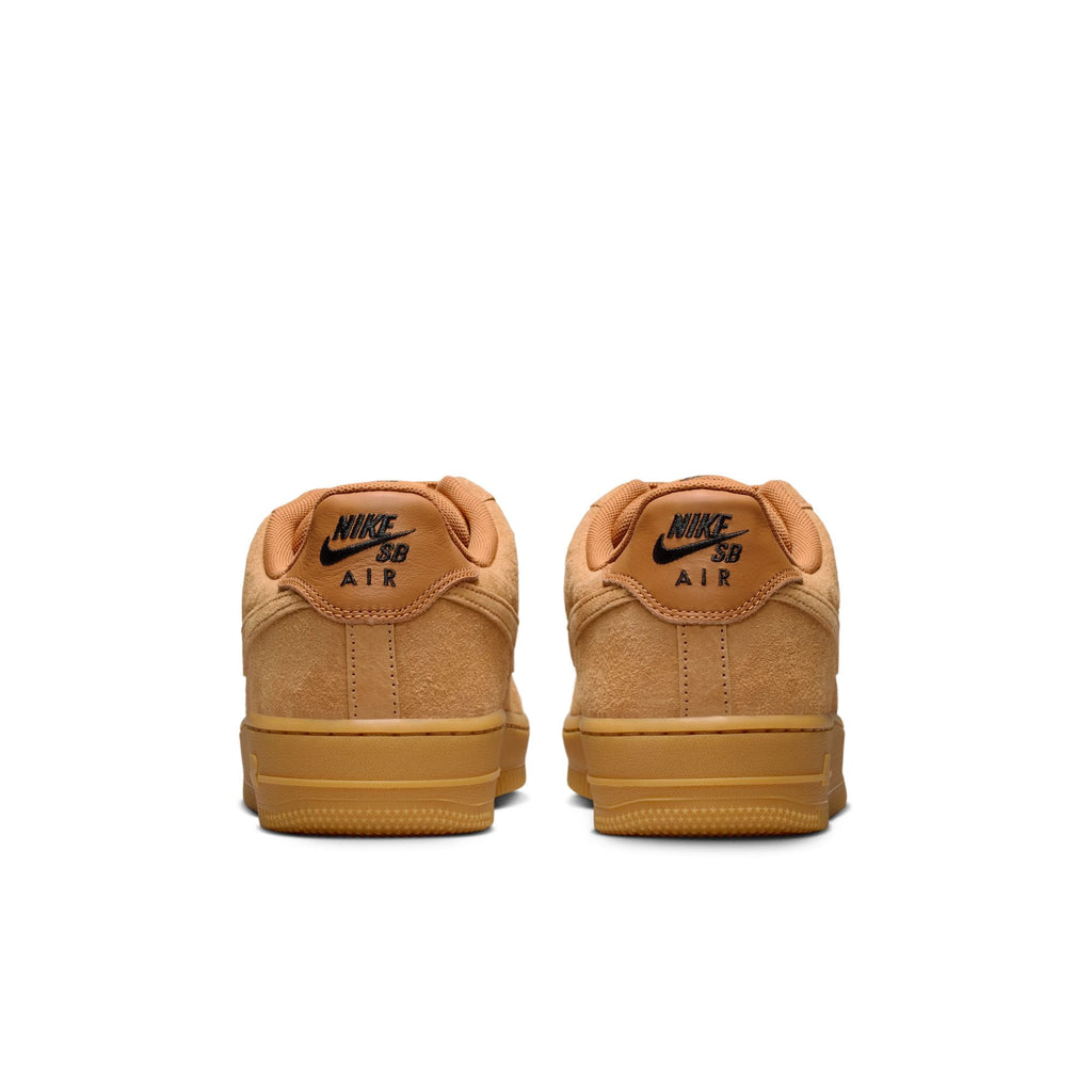 NIKE SB AIR FORCE 1 FLAX / FLAX-BLACK-GUM LIGHT BROWN