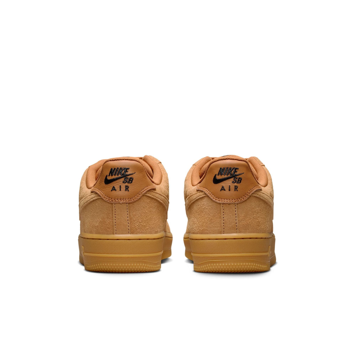 NIKE SB AIR FORCE 1 FLAX / FLAX-BLACK-GUM LIGHT BROWN