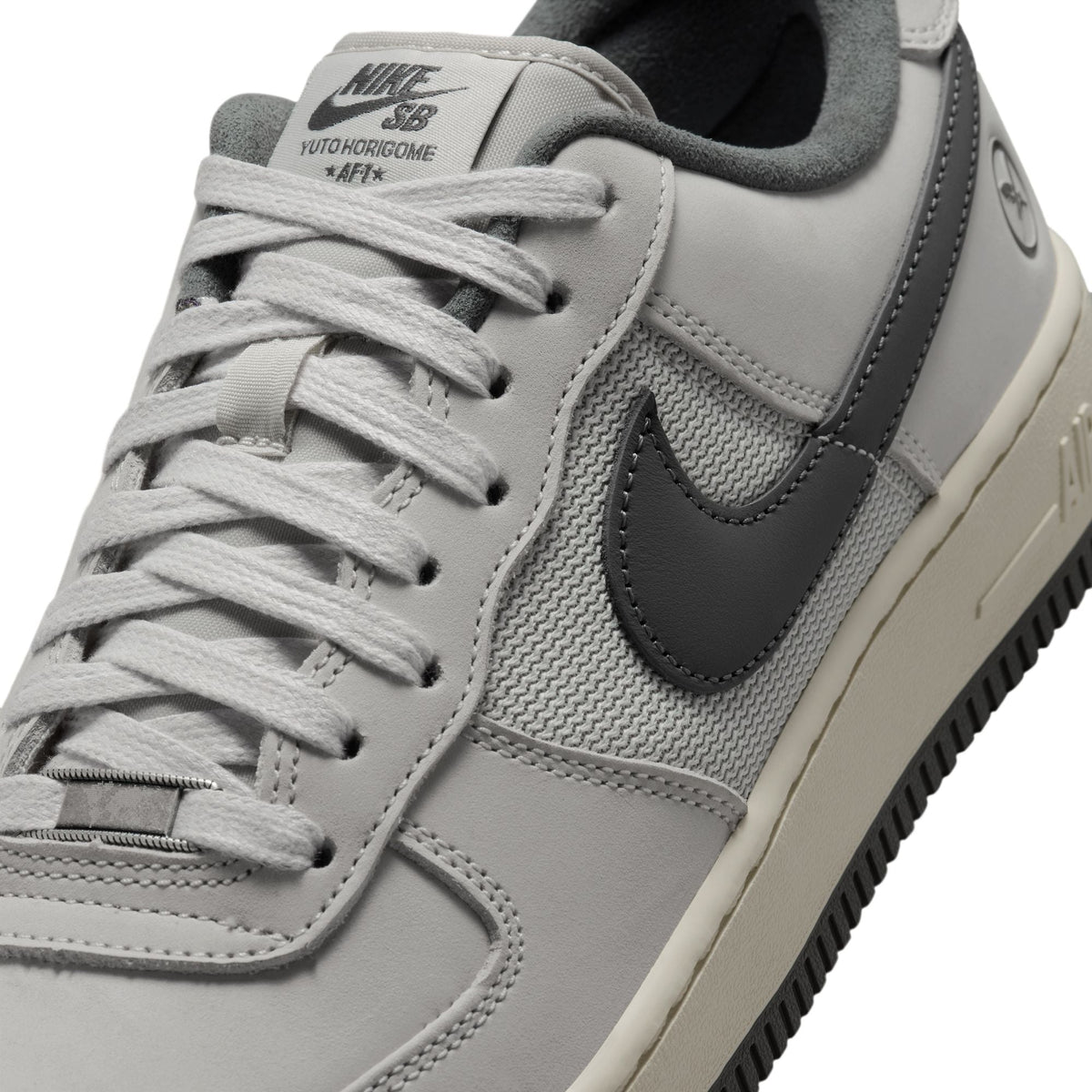 NIKE SB YUTO AIR FORCE 1 LIGHT BONE / IRON GREY