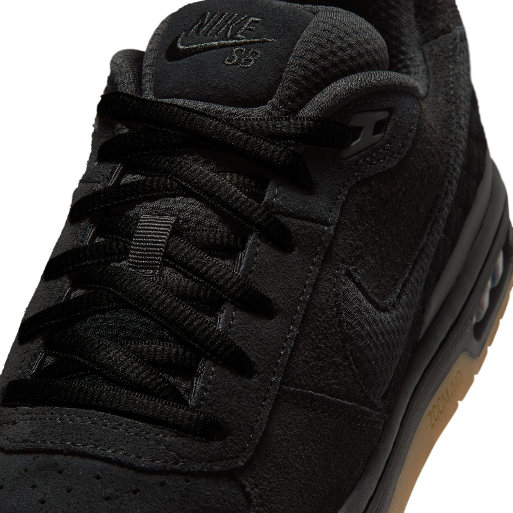 NIKE SB P-ROD 1 ZOOM AIR LOW BLACK / BLACK-BLACK-GUM LIGHT BROWN