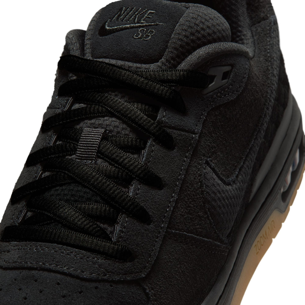 NIKE SB P-ROD 1 ZOOM AIR LOW BLACK / BLACK-BLACK-GUM LIGHT BROWN