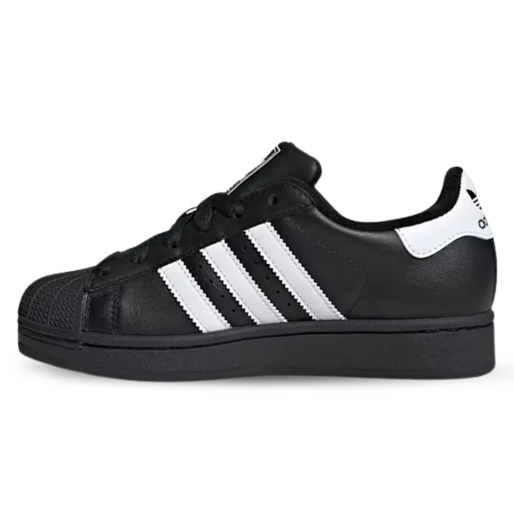 Adidas Superstar II J Black Sneakers